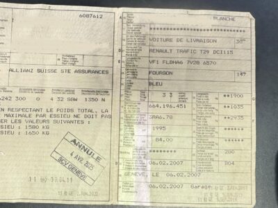 Voiture de livraison