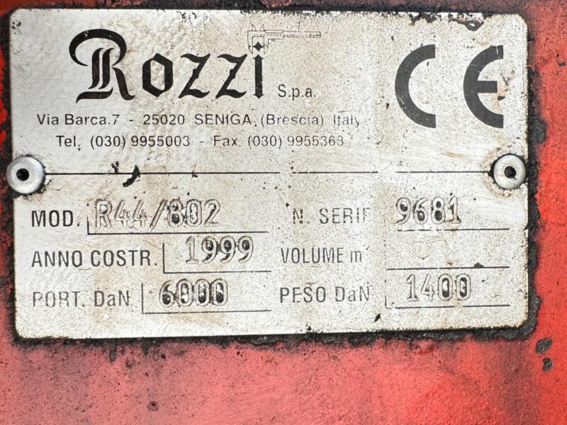 Grappin forestier Rozzi R44/802 -1999
