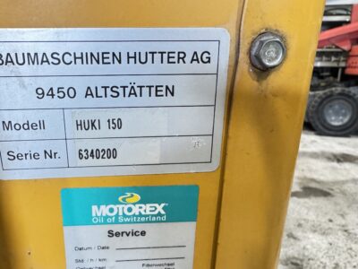 BAUMASCHINEN HUTTER AG HUKI 150