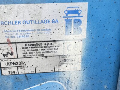 Lifte voiture 3000kg RAVAGLLOLL-1998