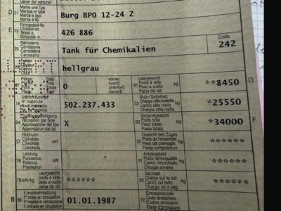 Semi-Remoirque Burg BPO 12-24-1987