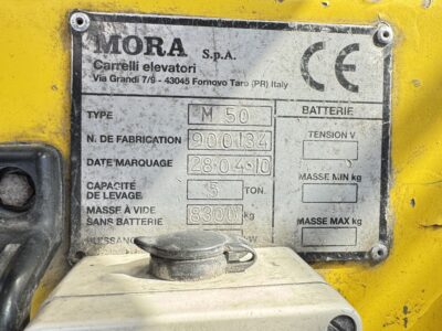 Elevateur MORA 50-2010 5TON